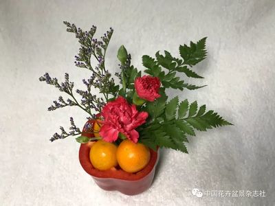 (花卉)如何利用果蔬制作餐桌插花小品